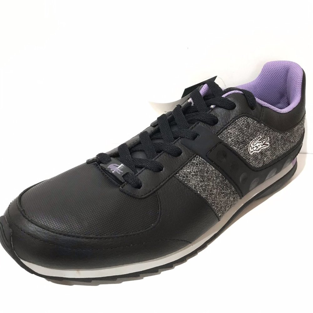 Lacoste Shinjuku Fashion Sneaker Shoes Black 12